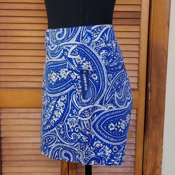 NWT Old Navy Floral Paisley Shorts Size 12 - Picture 4 of 14